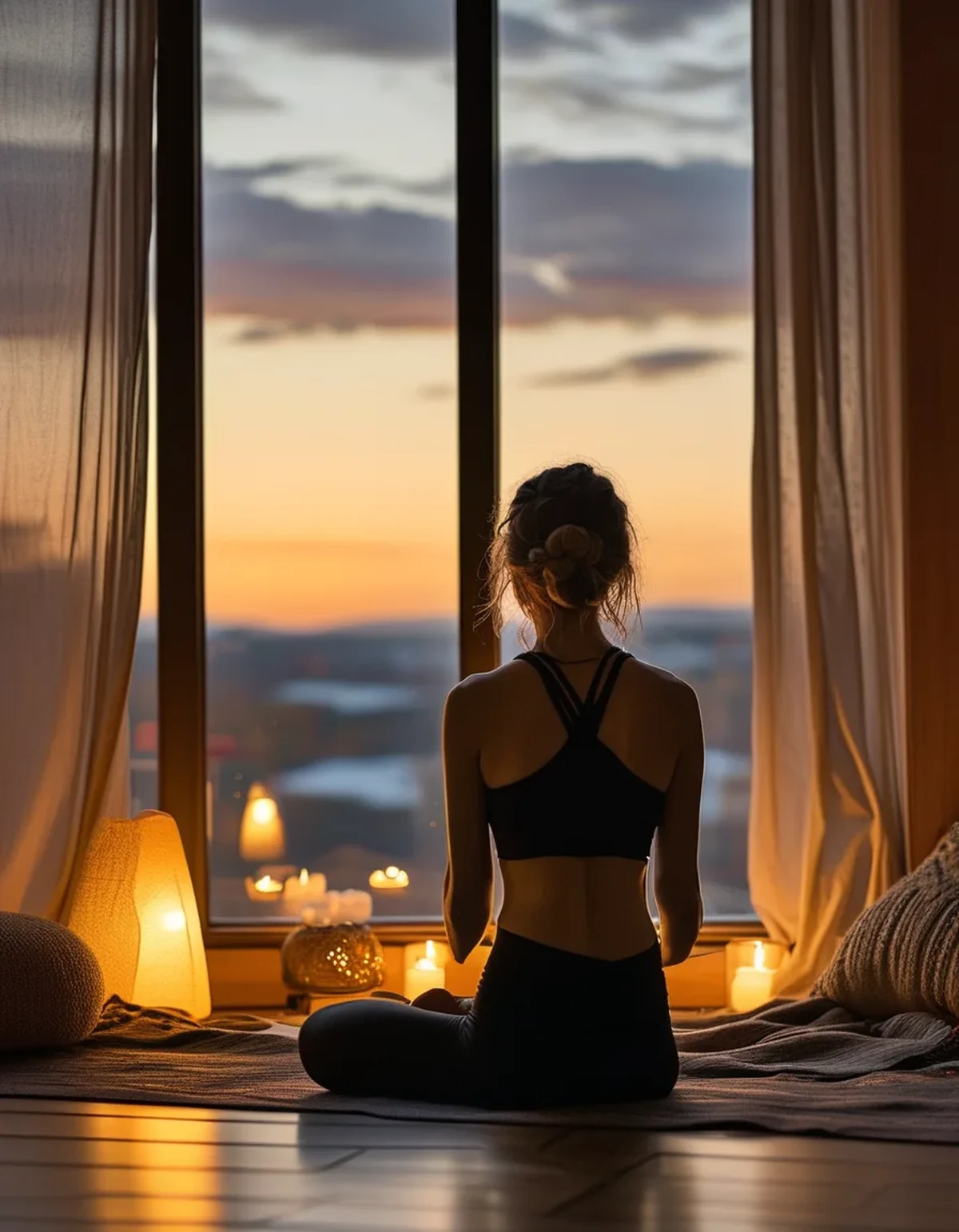 Adjusting Your Home Yoga Corner as the Daylight Gets Shorter