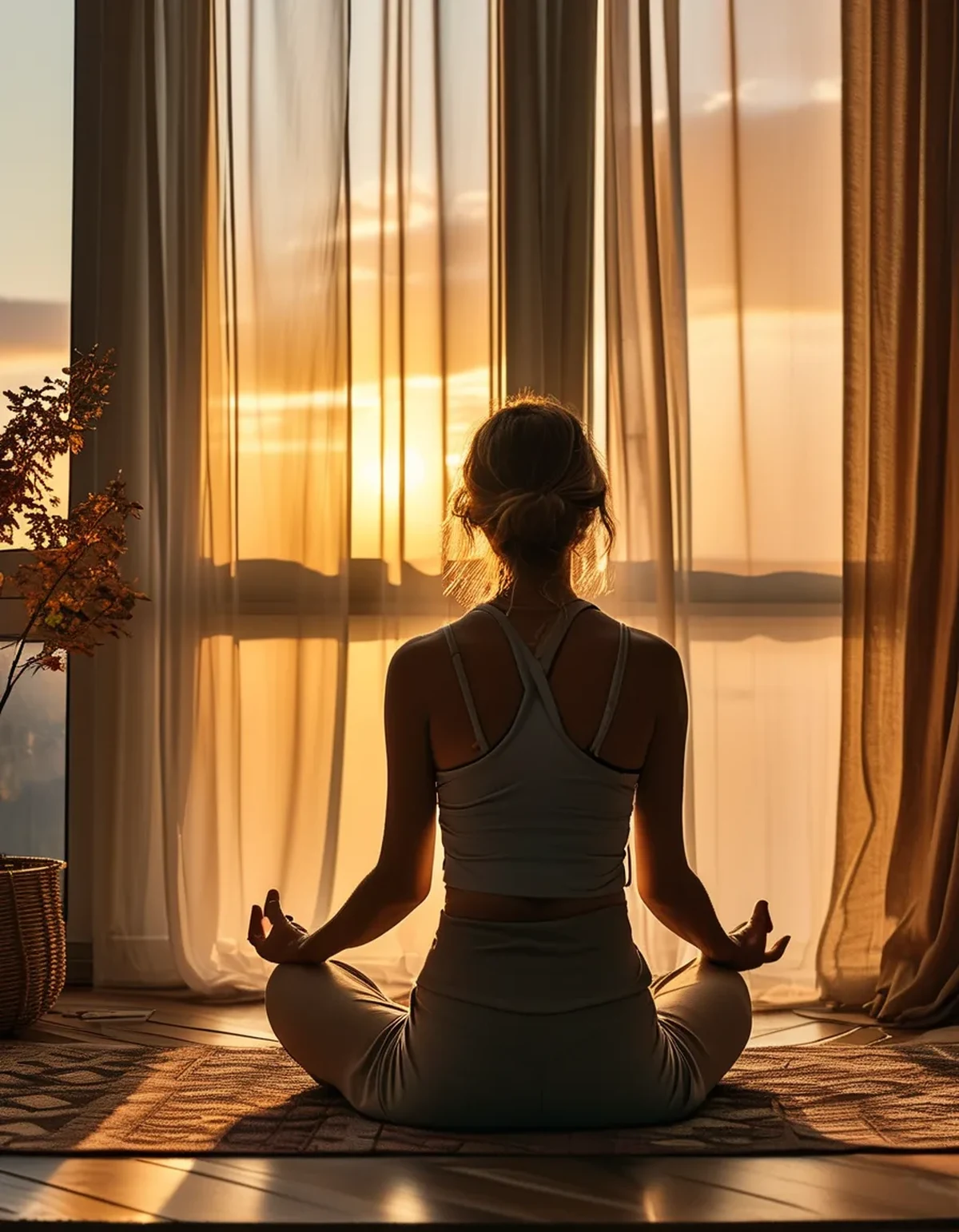 Adjusting Your Home Yoga Corner as the Daylight Gets Shorter