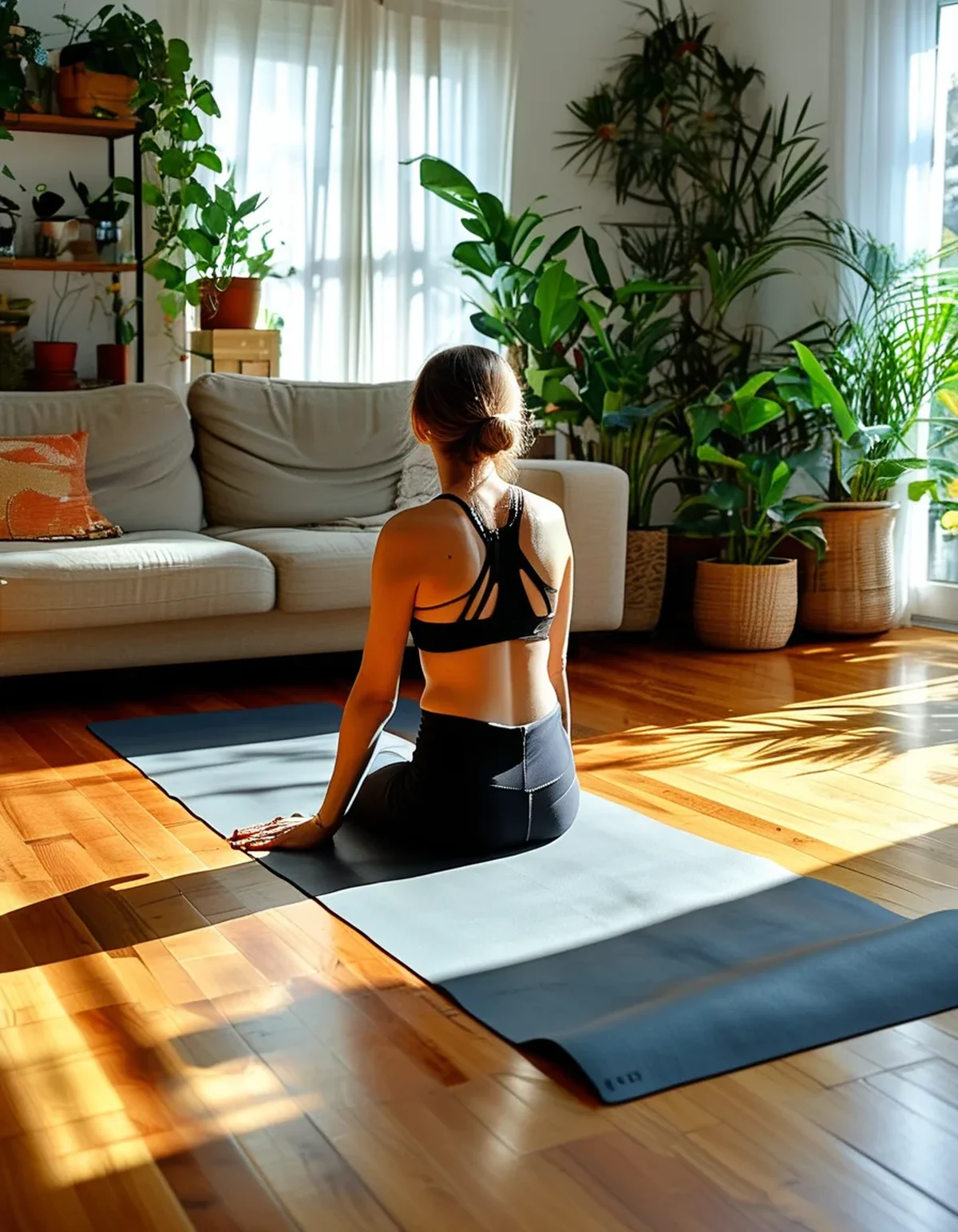 How Your Floor Type Changes Your Home Yoga Practice