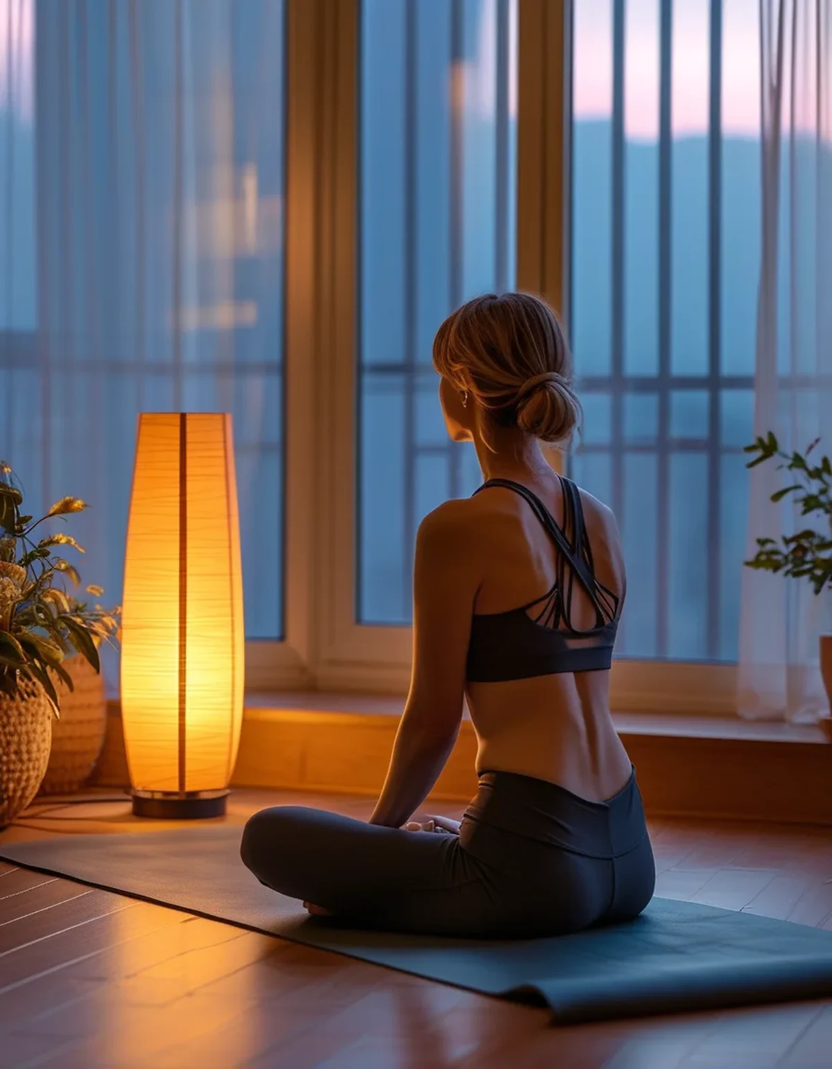 Home Yoga Lighting: Why Your Space Feels Wrong After Dark (and the Fix)