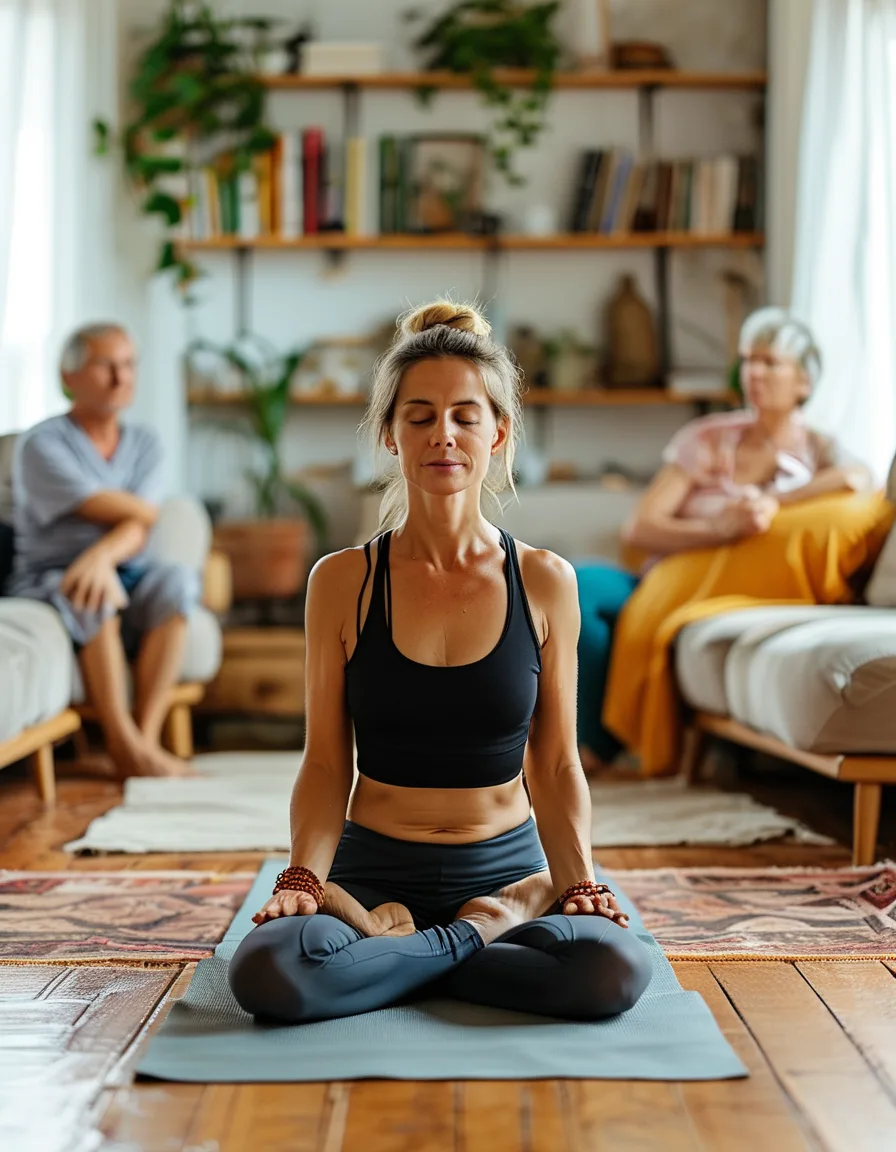 How to Actually Practice Yoga at Home When You Can't Guarantee Privacy