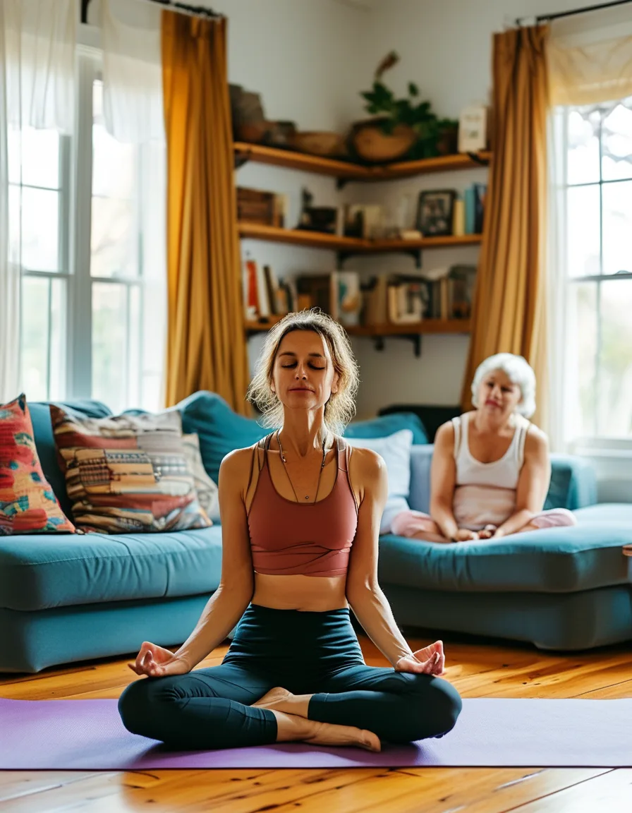 How to Actually Practice Yoga at Home When You Can't Guarantee Privacy