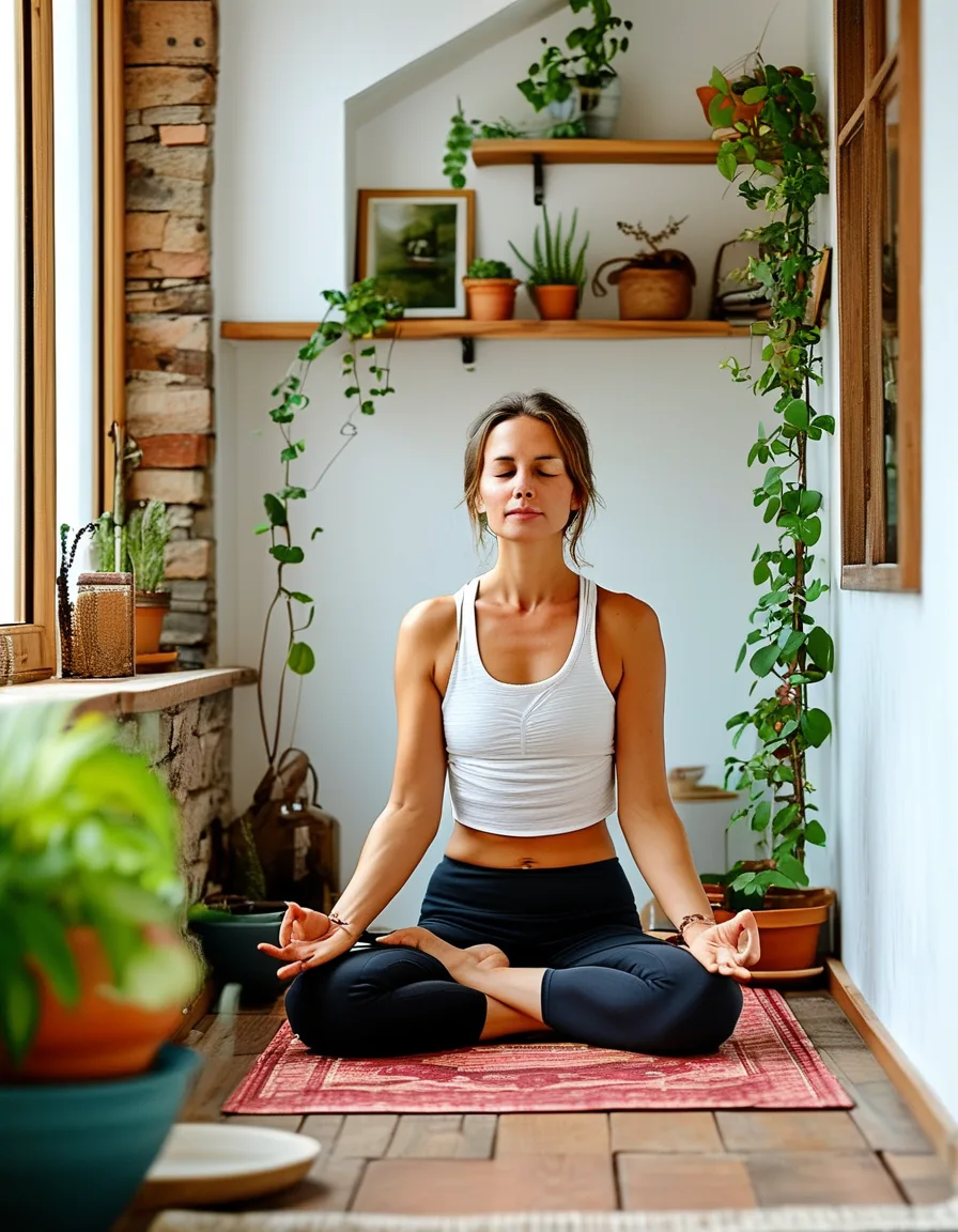 Setting Up a Yoga Space in a Tiny Home: How to Create a Practice Corner Anywhere