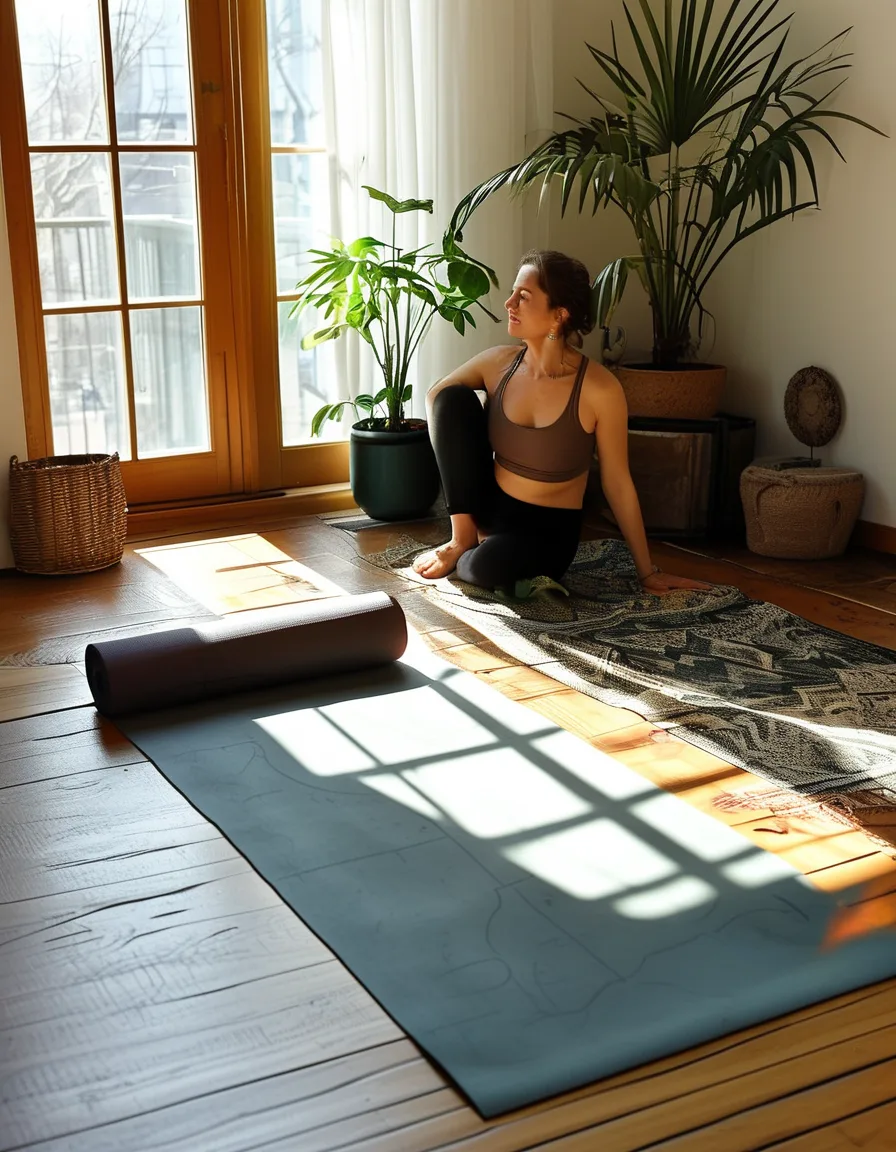 The Home Yoga Corner That Actually Gets Used (vs the One You Set Up Once)