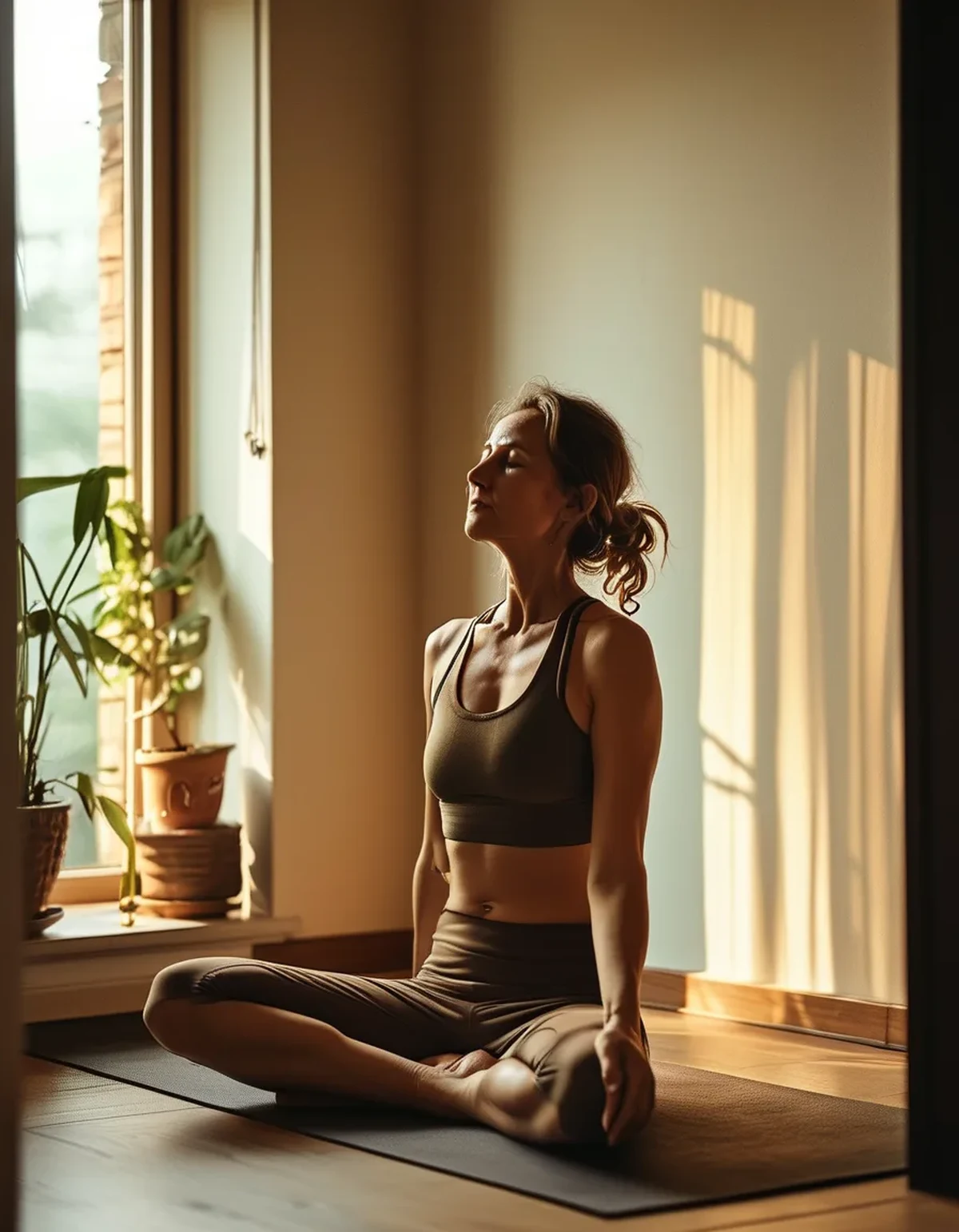 Why the Lighting in Your Home Yoga Space Might Be Sabotaging Your Practice